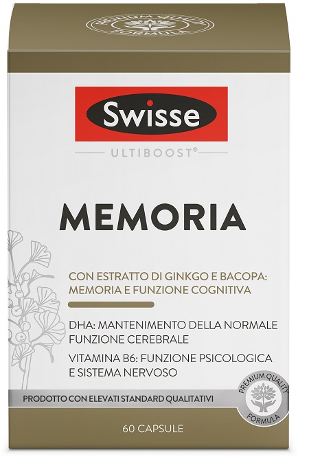 SWISSE MEMORIA 60 CAPSULE - Farmasanitas 