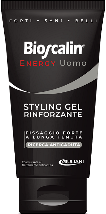 BIOSCALIN ENERGY STYLING GEL RINFORZANTE UOMO 150 ML - Farmasanitas 