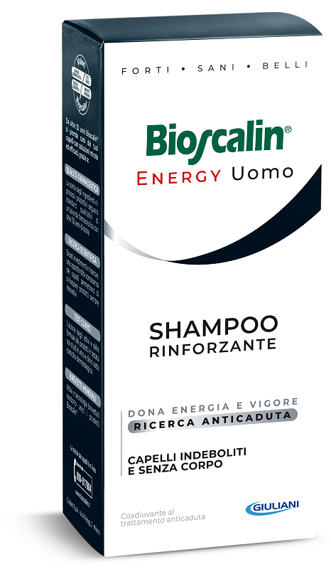 BIOSCALIN ENERGY SHAMPOO RINFORZANTE MAXI SIZE 400 ML - Farmasanitas 