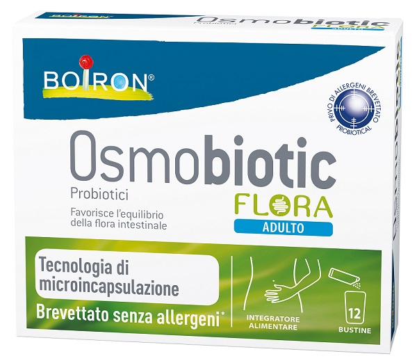 OSMOBIOTIC FLORA ADULTO 12 BUSTINE - Farmasanitas 