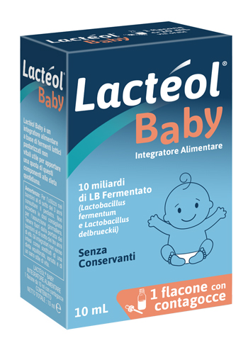 LACTEOL BABY FLACONE CON CONTAGOCCE 10 ML - Farmasanitas 