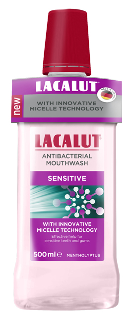 LACALUT COLLUTORIO MICELLARE SENSITIVE 500 ML - Farmasanitas 