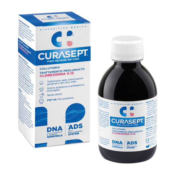 CURASEPT COLLUTORIO 0,12 ADS + DNA 200 ML - Farmasanitas 