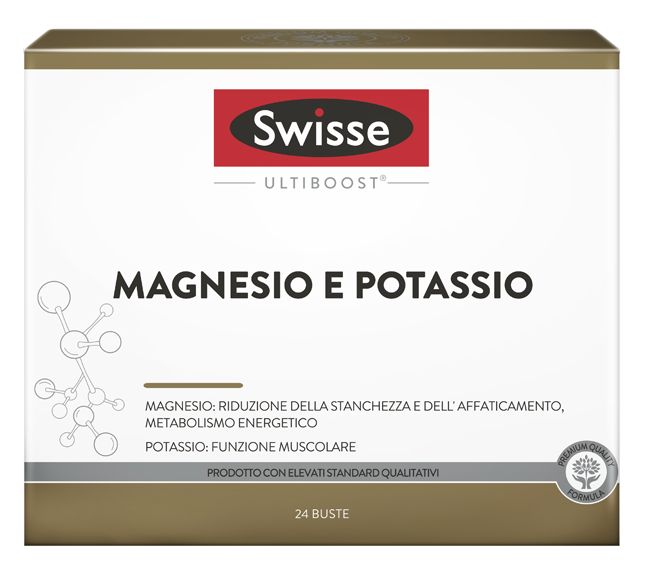 SWISSE MAGNESIO POTASSIO 24 BUSTINE - Farmasanitas 