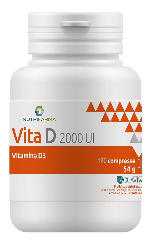 VITA D 2000UI 120 COMPRESSE - Farmasanitas 