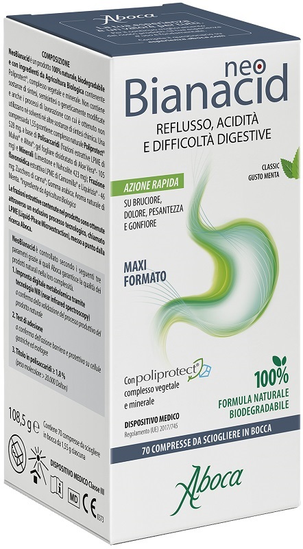 NEOBIANACID 70 COMPRESSE MASTICABILI - Farmasanitas 