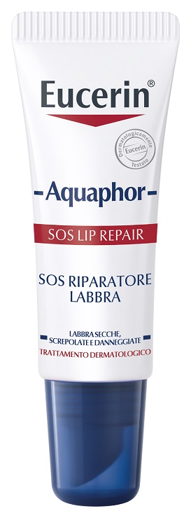 EUCERIN AQUAPHOR SOS RIPARATORE LABBRA 10 ML - Farmasanitas 