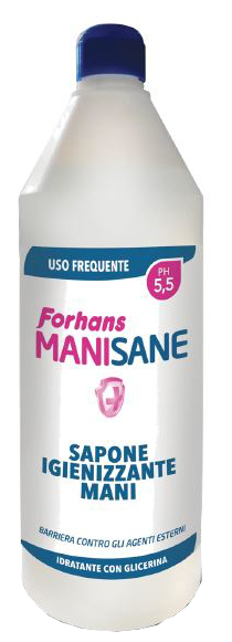 FORHANS MANISANE SAPONE IGIENIZZANTE PH 5,5 1 LITRO - Farmasanitas 
