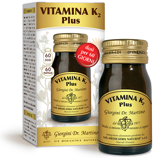 VITAMINA K2 PLUS 60 PASTIGLIE - Farmasanitas 