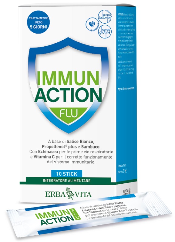IMMUN ACTION FLU 10 STICKPACK - Farmasanitas 