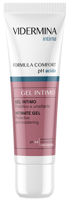 VIDERMINA INTIMA FORMULA COMFORT PH ACIDO GEL INTIMO PROTETTIVO E UMETTANTE NUOVA FORMULA 30 ML - Farmasanitas 