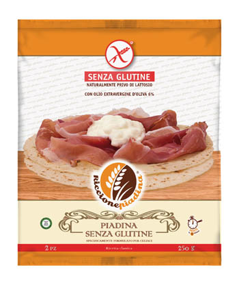 RICCIONE PIADINA FUORI FRIGO 2 PEZZI DA 125 G - Farmasanitas 