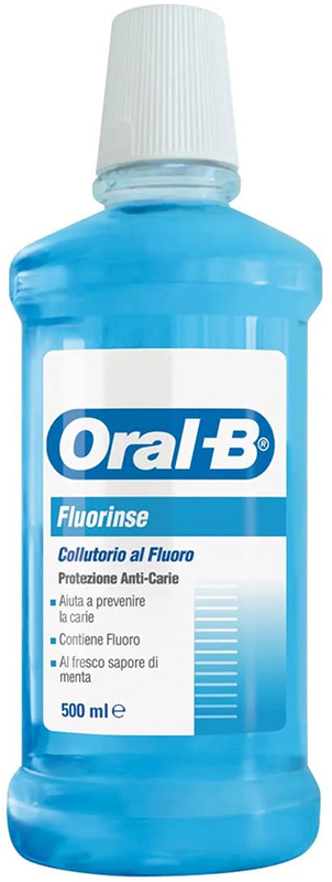 ORALB FLUORINSE COLLUTORIO ANTI CARIE 500 ML - Farmasanitas 