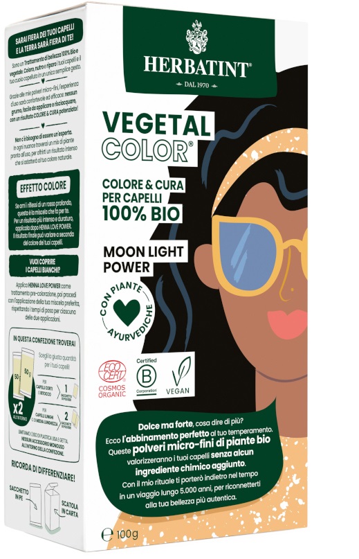 HERBATINT VEGETAL COLOR MOON NIGHT POWER ITA 100 G - Farmasanitas 