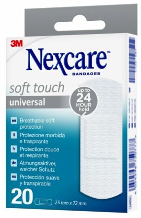 CEROTTO PREPARATO NEXCARE SOFT N0520NS-1 25X72MM - Farmasanitas 