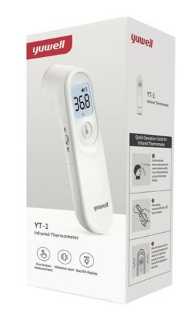 TERMOMETRO INFRAROSSI YT-1 1 PEZZO - Farmasanitas 