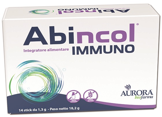 ABINCOL IMMUNO 14 STICK OROSOLUBILI - Farmasanitas 
