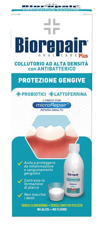 BIOREPAIR ORAL CARE PLUS COLLUTORIO PROTEZIONE GENGIVE 250 ML - Farmasanitas 
