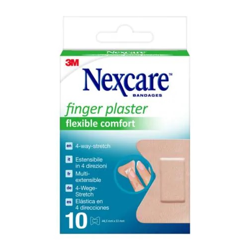CEROTTO PREPARATO NEXCARE FINGER PLASTERS NFP001W 44,5X51 MM - Farmasanitas 