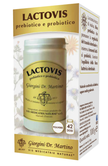 LACTOVIS PREBIOTICO PROBIOTICO 100 G - Farmasanitas 