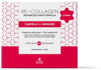 RE-COLLAGEN DONNA CAPELLI UNGHIE 60 STICK - Farmasanitas 