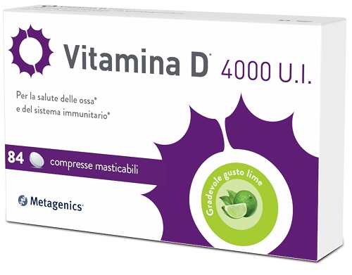 VITAMINA D 4000UI 84 COMPRESSE - Farmasanitas 