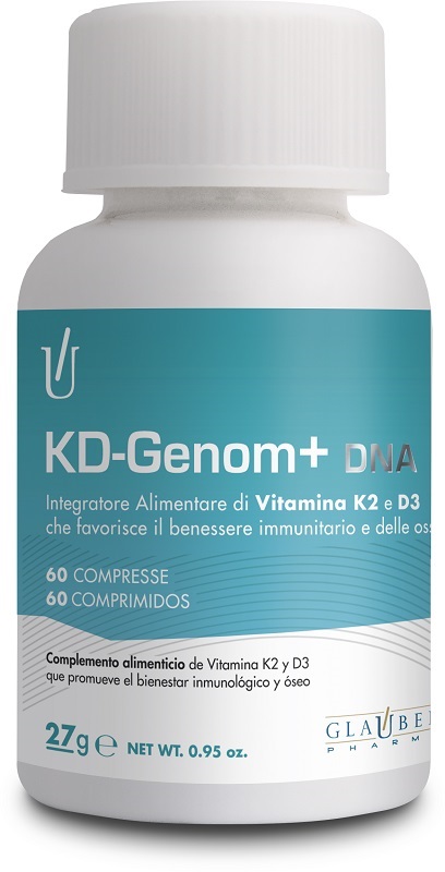 GLAUBER PHARMA KD-GENOM+ DNA 60 COMPRESSE - Farmasanitas 