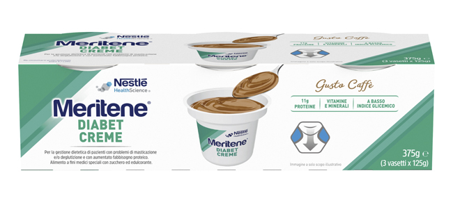 MERITENE DIABET CREME CAFFE' 3 X 125 G - Farmasanitas 