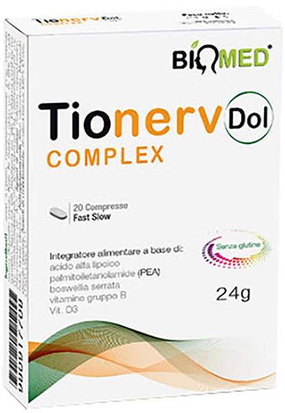 TIONERV COMPLEX DOL 20 COMPRESSE - Farmasanitas 