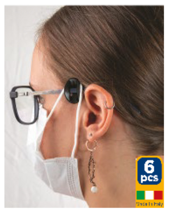 TENDI MASCHERINA OCCHIALE 6 PEZZI - Farmasanitas 