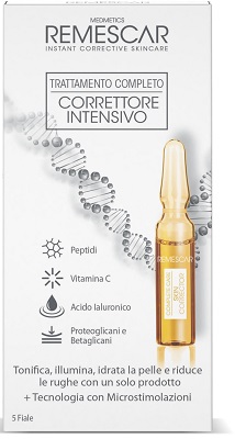 REMESCAR TRATTAMENTO COMPLETO CORRETTORE INTENSIVO 5 FIALE X 2 ML - Farmasanitas 