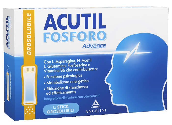 ACUTIL FOSFORO ADVANCE 12 STICK OROSOLUBILI - Farmasanitas 