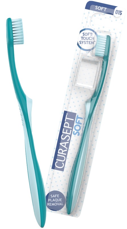 CURASEPT SPAZZOLINO SOFT 015 BIPACK - Farmasanitas 