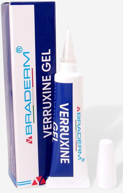 VERRUXINE GEL 15 ML BRADERM - Farmasanitas 