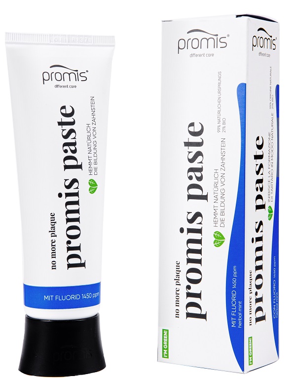 PROMIS DENTIFRICIO SENZA FLUORO 75 ML - Farmasanitas 