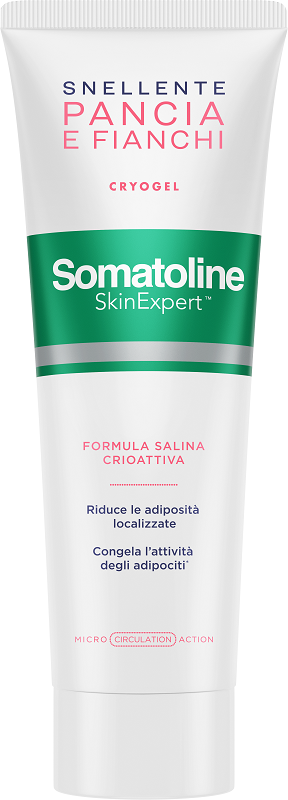 SOMATOLINE SKIN EXPERT SNELLENTE PANCIA FIANCHI CRYOGEL 250 ML - Farmasanitas 