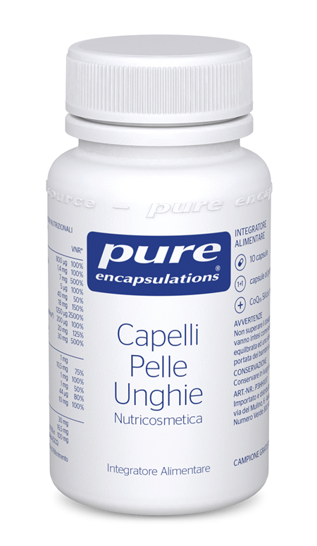 PURE ENCAPSULATIONS CAPELLI PELLE UNGHIE 30 CAPSULE - Farmasanitas 