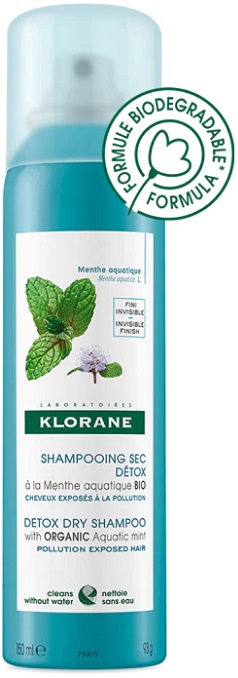 KLORANE SHAMPOO SECCO MENTA 150 ML - Farmasanitas 