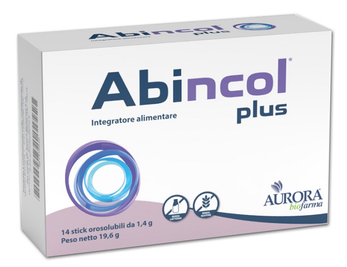 ABINCOL PLUS 14 STICK OROSOLUBILI - Farmasanitas 