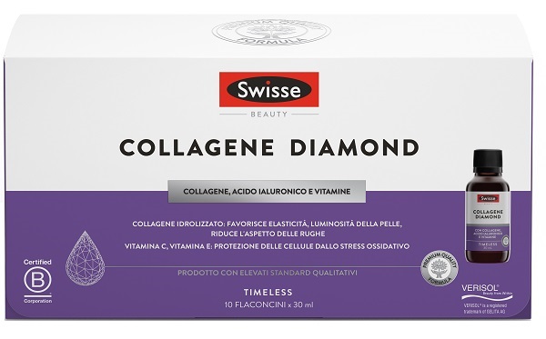 SWISSE COLLAGENE DIAMOND 10 FLACONCINI DA 30 ML - Farmasanitas 