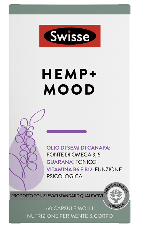 SWISSE HEMP+ MOOD 60 CAPSULE - Farmasanitas 