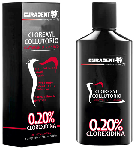CURADENT CLOREXYL 0,20% CLOREXIDINA 250 ML - Farmasanitas 