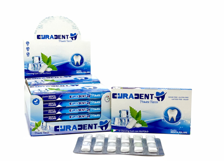 CURADENT POWERFRESH CHEWING GUM 12 CONFETTI - Farmasanitas 