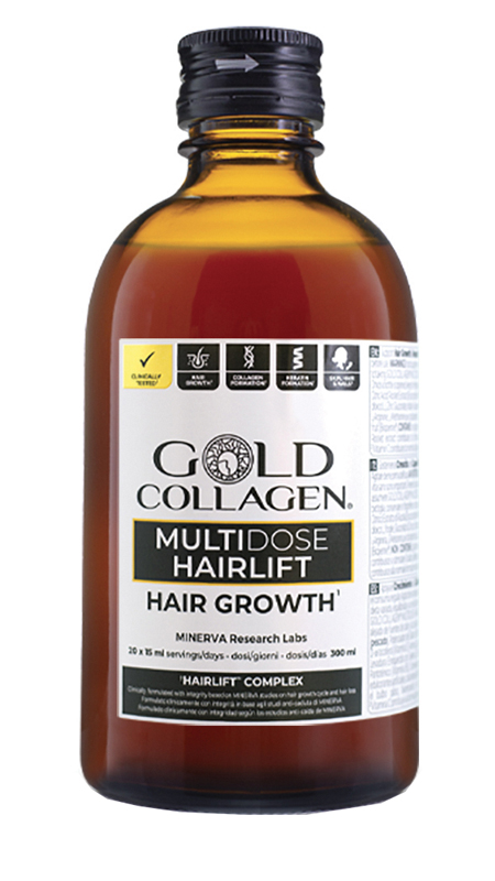 GOLD COLLAGEN HAIRLIFT 300 ML - Farmasanitas 