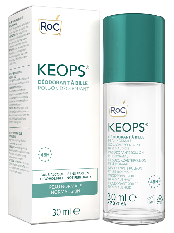 ROC KEOPS DEODORANTE ROLL-ON 48H 30 ML - Farmasanitas 