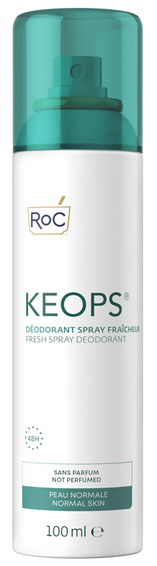 ROC KEOPS DEODORANTE SPRAY FRESCO 48H 100 ML - Farmasanitas 