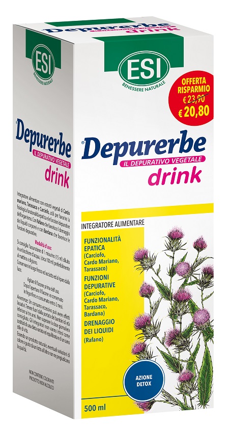 ESI DEPURERBE DRINK 500 ML - Farmasanitas 