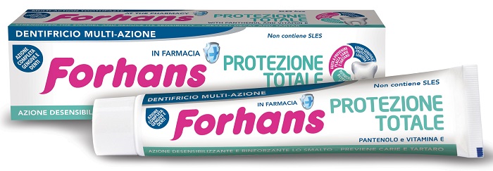 FORHANS DENTIFRICIO PROTEZIONE TOTALE 75 ML - Farmasanitas 