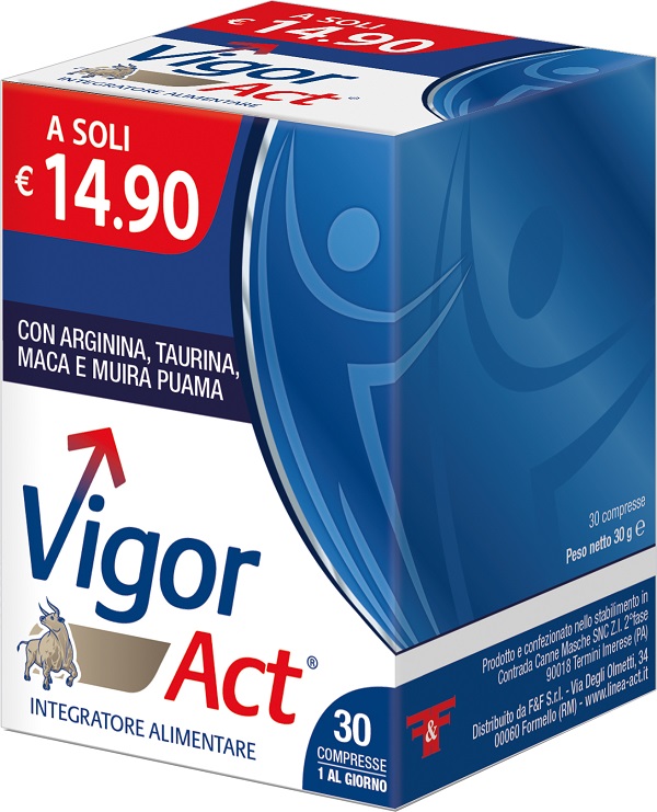 VIGOR ACT 30 COMPRESSE - Farmasanitas 