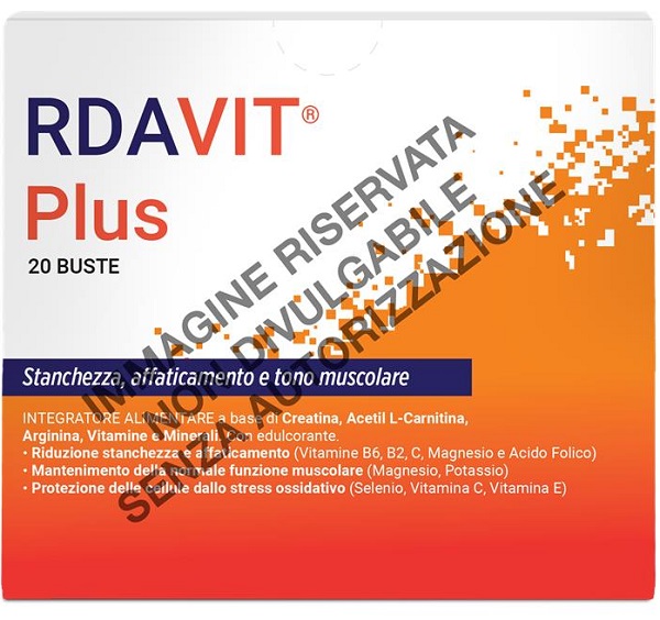 LABORATORIO DELLA FARMACIA RDAVIT PLUS 20 BUSTE - Farmasanitas 